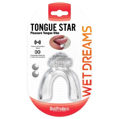 Wet Dreams Tongue Star Clear