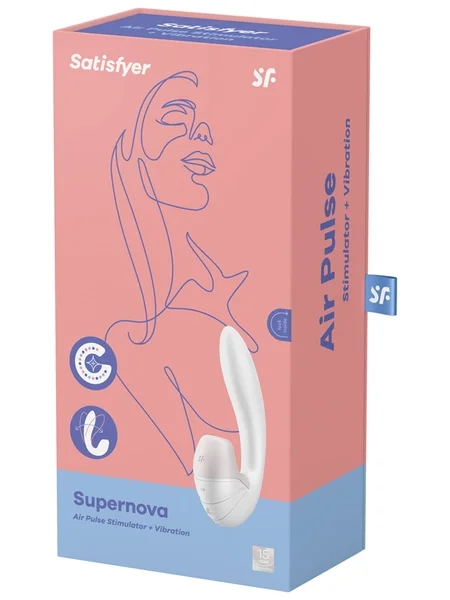 Satisfyer Supernova Air Pulse Stimulation Rabbit Vibrator