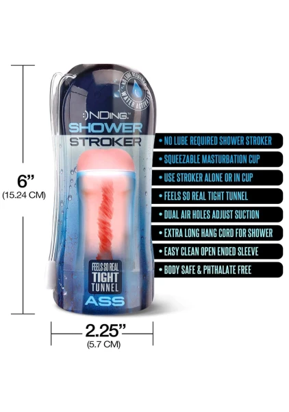 Happy Ending Tight Ass Shower Stroker