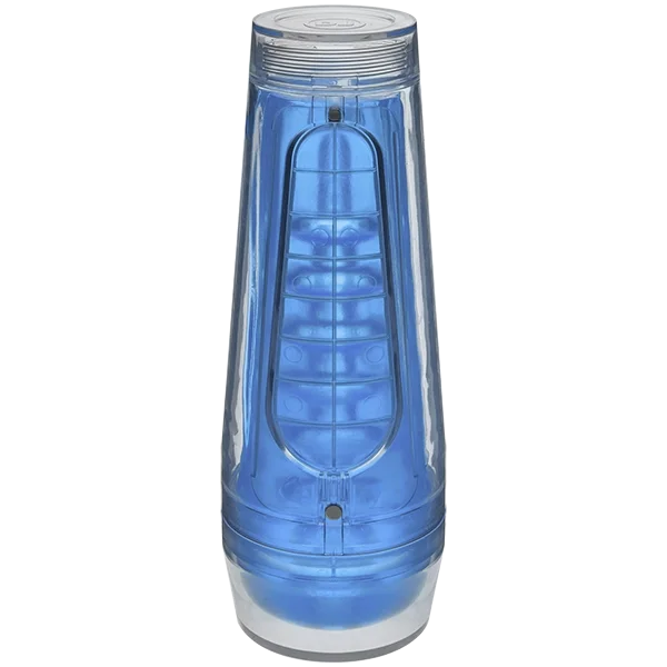 Doc Johnson Main Squeeze Optix Crystal Blue