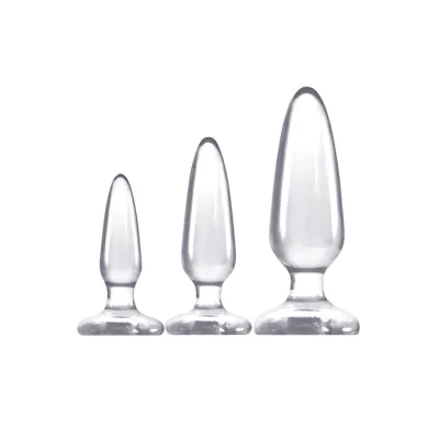 Jelly Rancher Anal Trainer Kit Clear 5 Inch