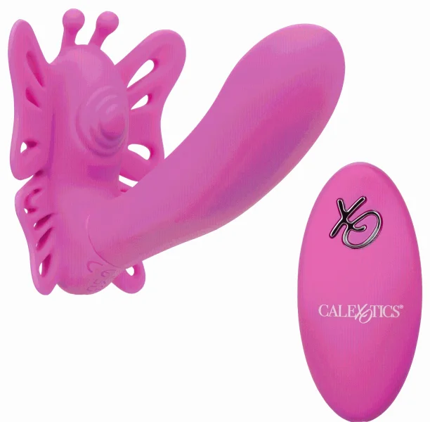 Venus Butterfly Silicone Remote Pulsating Venus G  - Pink