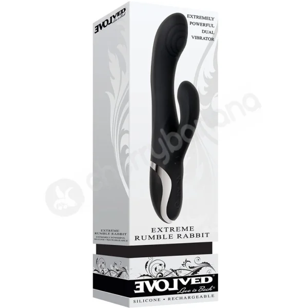 Evolved Extreme Rumble Rabbit Extremely Powerful Dual Vibrator