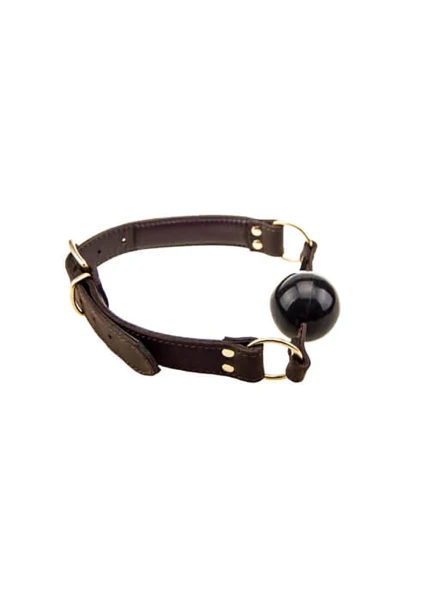BOUND Nubuck Leather Solid Ball Gag