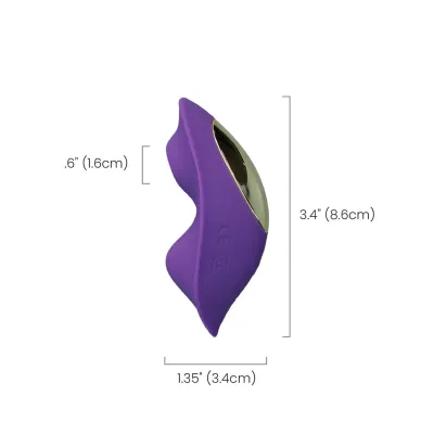 Link Paige App Connected Dual Function Panty Vibe Purple