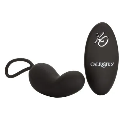 CalExotics Silicone Remote Rechargeable Curved Vibrating Egg