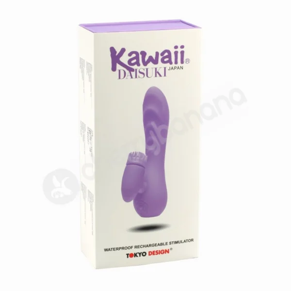 Kawaii Daisuki 2 Lavender Rechargeable Vibrator