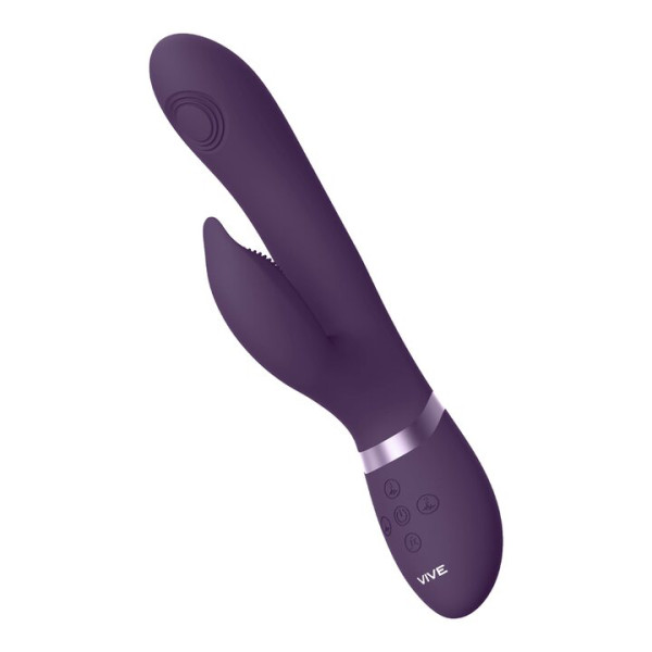 VIVE Aimi Purple 20 Function Dynamic Pulse G-Spot Rabbit Vibrator — image 5 of 7