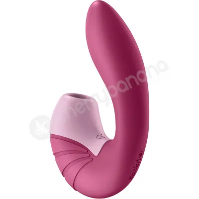 Satisfyer Supernova Red Air Pressure Wave Clit Stimulation G spot Vibrator