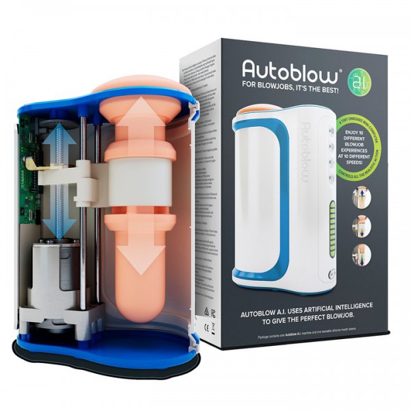 Autoblow Artificial Intelligence Blow Job Masturbator - 8.75 Inch — image 4 of 4