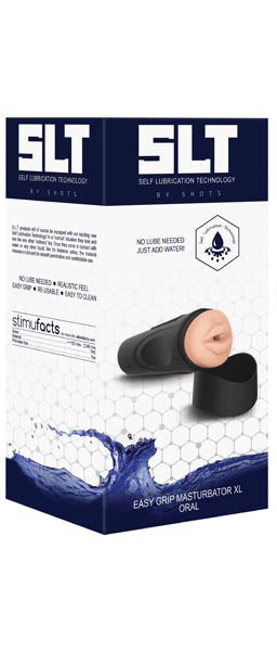 Easy Grip XL Self Lubricating Mouth Stroker