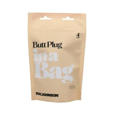Butt Plugs In A Bag Butt Plug 4in Black