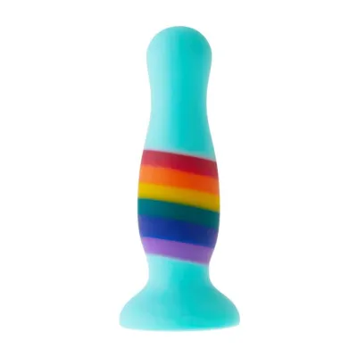 Play Rainbow Stripe Butt Plug