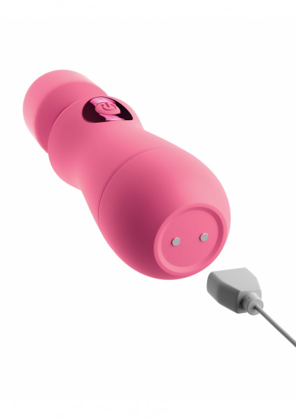 OMG! Wands - #Enjoy Rechargeable Vibrating Wand, Pink - G Spot Stimulation