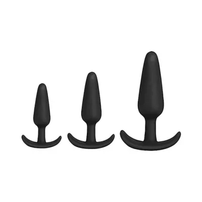 Kink Silicone Anal Trainer 3 piece Set 6 Inch