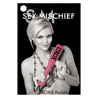 Sex and Mischief Xoxo Paddle Pink