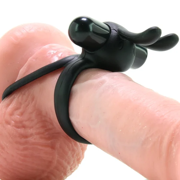 Charged Ohare XL Wearable Rabbit Vibe - Black - Each