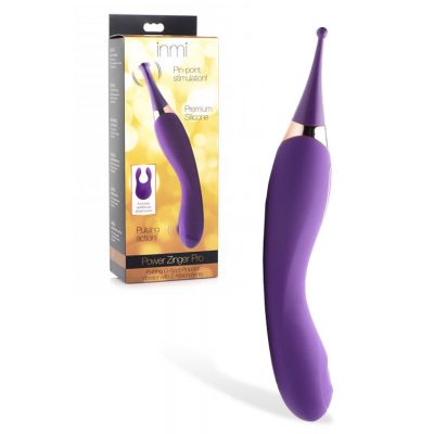 Inmi Dual Ended Silicone Pulsing Pinpoint G Spot Vibrator