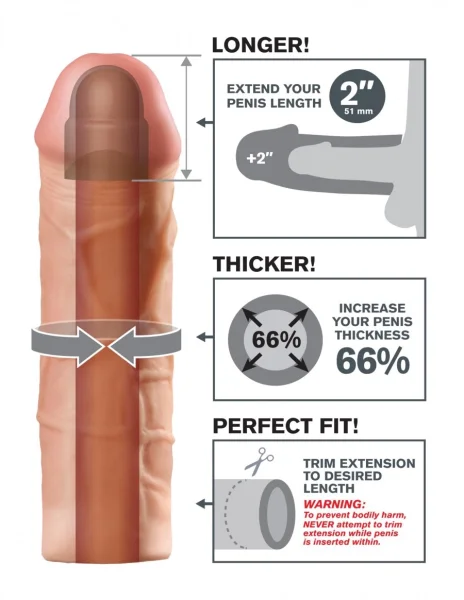 Fantasy X-tensions Mega 2" Extension - Light — image 6 of 6