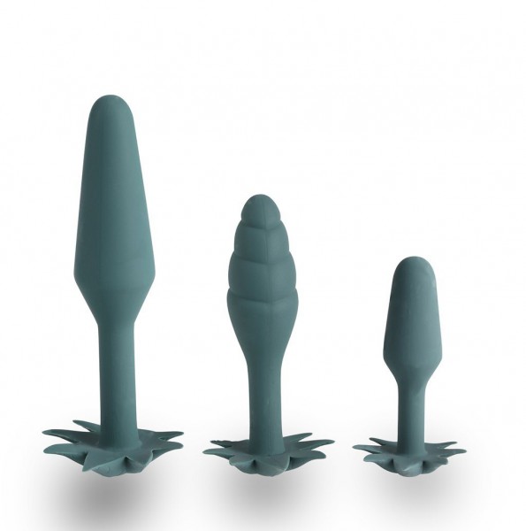 Maia Doobies 420 Anal Trainer Silicone Set - 3 Plugs