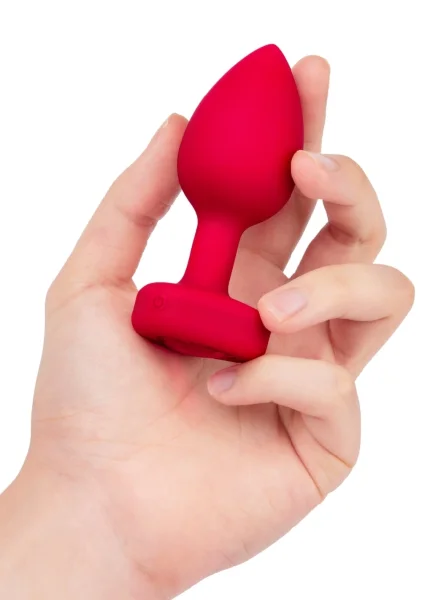 Vibrating Remote Heart Plug