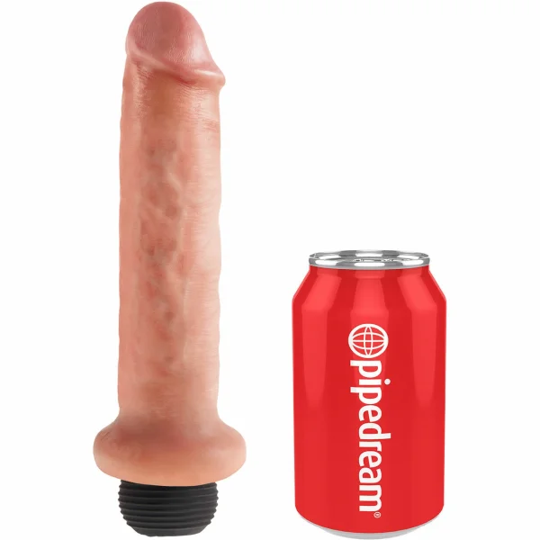 King Cock 7" Squirting Cock - Vanilla