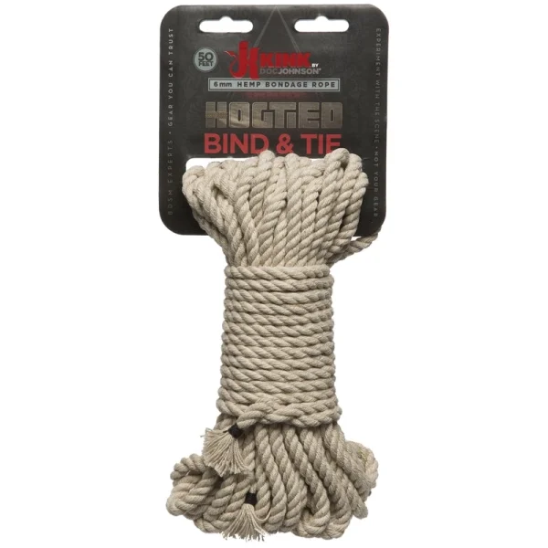 Doc Johnson Kink Bind & Tie Hemp Bondage Rope