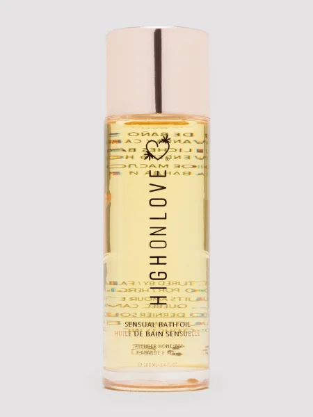 High On Love Lavender and Honey Sensual Bath Oil 3.4 fl oz