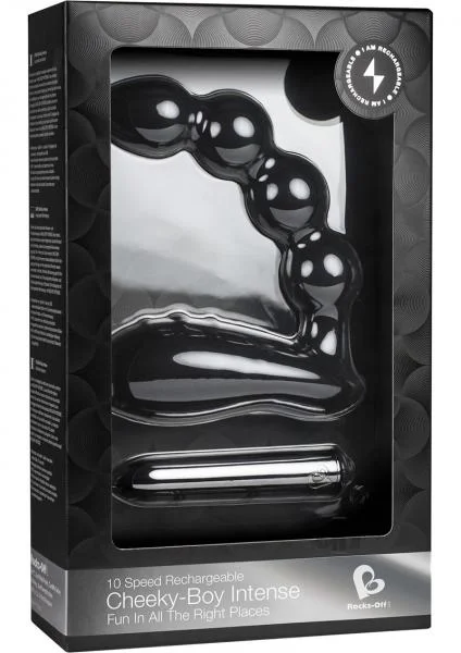 Cheeky Boy Intense 10X Black Prostate Massager — image 4 of 4