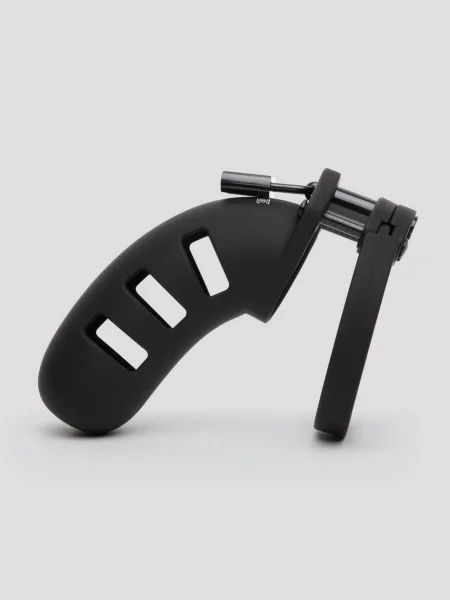 Man Cage Medium Silicone Chastity Cage 4.5 Inch