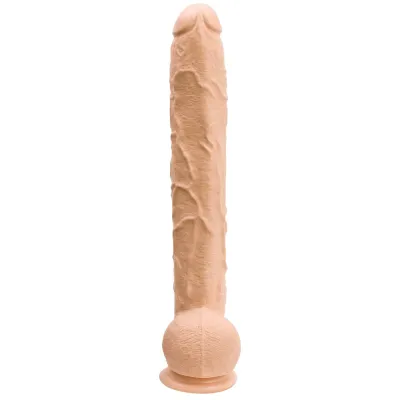 Dick Rambone Cock 17 Inch White Bulk