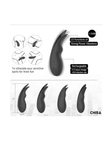 Amore Curved Dual Tip Vibrator