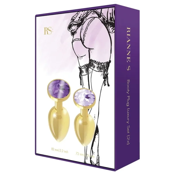Rianne S Gold Booty Plug Luxury Set (2 pieces) — image 11 of 11