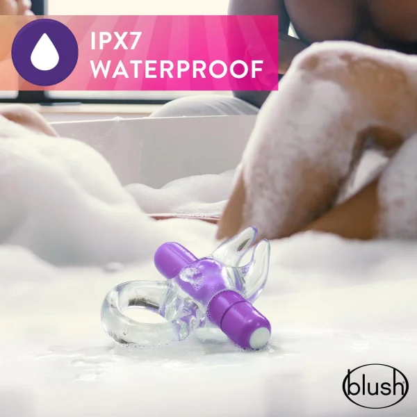 Play With Me - Bull Vibrating C-ring - Purple — image 5 of 16