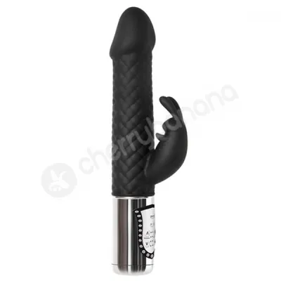 Adam Eve Black Diamond Rabbit Vibrator