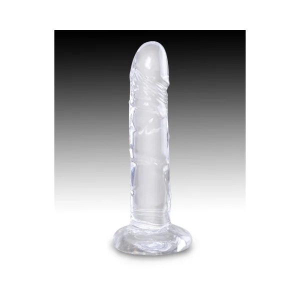 King Cock Clear 6in Cock — image 5 of 16
