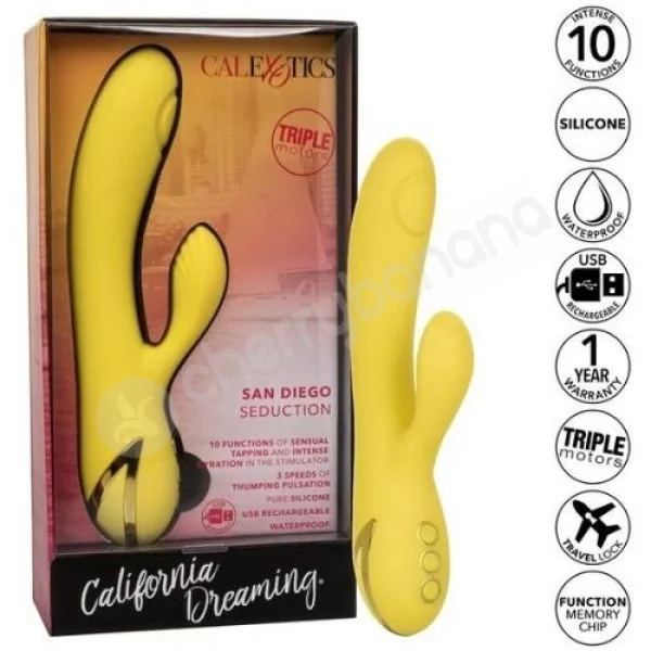 California Dreaming San Diego Seduction Tapping & Gyration Thumping Vibrator