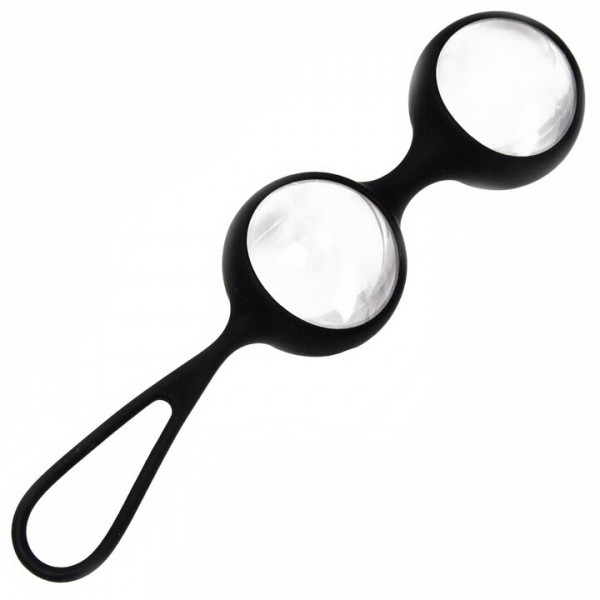 Glacier Glass Internal Pleasure Kegel Balls - 116g