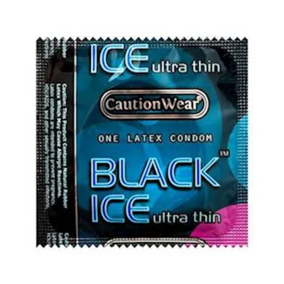 Caution Wear Black Ice Single Unit