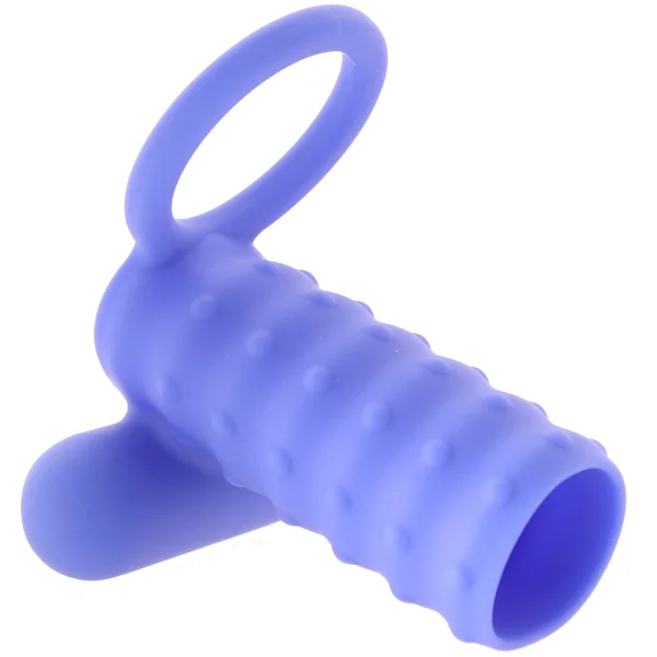 Silicone Rechargeable Endless Desires Enhancer Vibrating Cock Ring By CalExotics - Purple