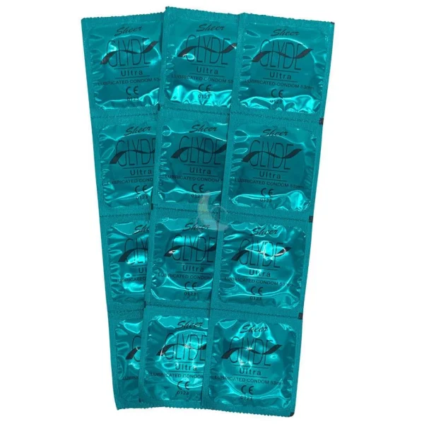 Glyde Ultra Vegan Super Thin Condoms | 12-Pack — image 6 of 7