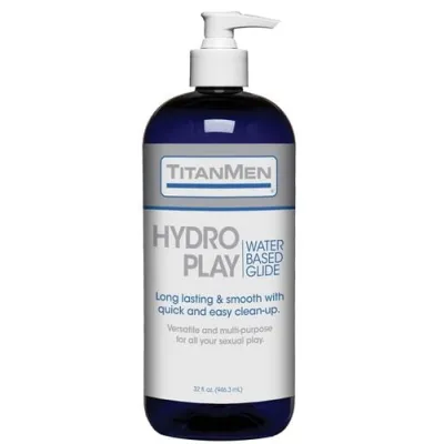 Titanmen Hydro Play Water Based Glide Bulk 32 Fl Oz