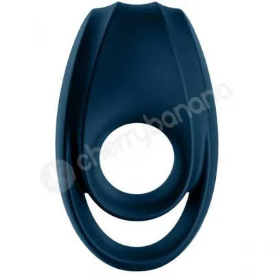 Satisfyer Incredible Duo Blue Silicone Cock Ball Ring