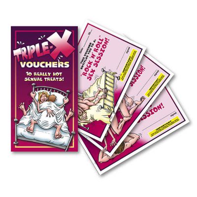 Triple X Vouchers Set of 10 Vouchers