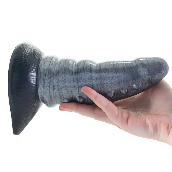 Beastly Tapered Bumpy 8.25" Silicone Dildo By Creature Cocks