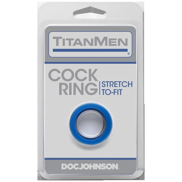 Titanmen Cock Ring-Blue