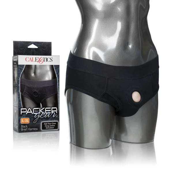 Packer Gear Black Brief Harness XL/2XL — image 19 of 19