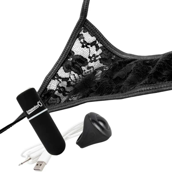 My Secret Screaming O Charged Black Remote Control Panty Vibe