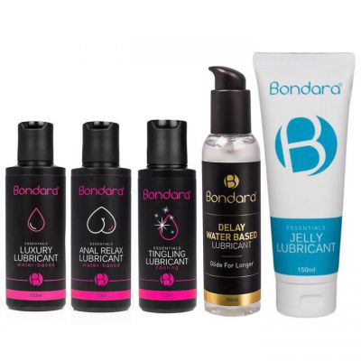 Bondara The Lube Collection Sex Aids Kit