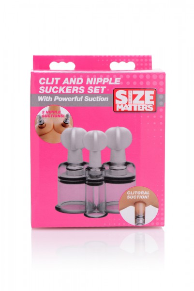 Clit And Nipple Suckers Set
